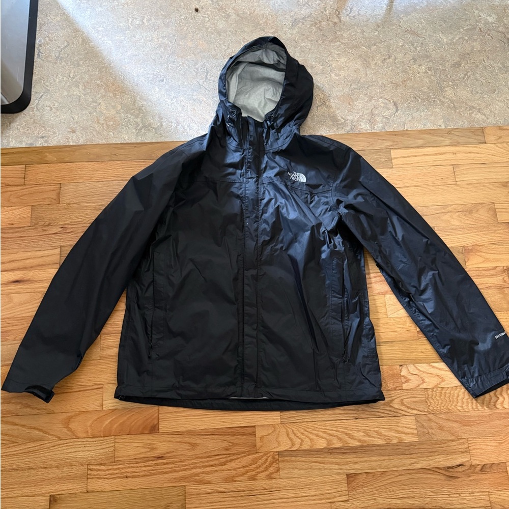 The North Face Men's Black Rain Jacket